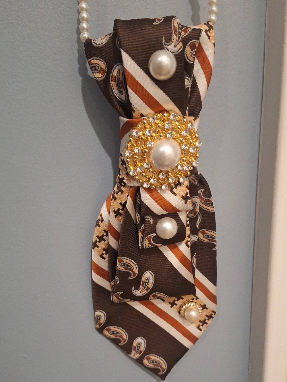 Resisto Upcycle Necktie Necklace